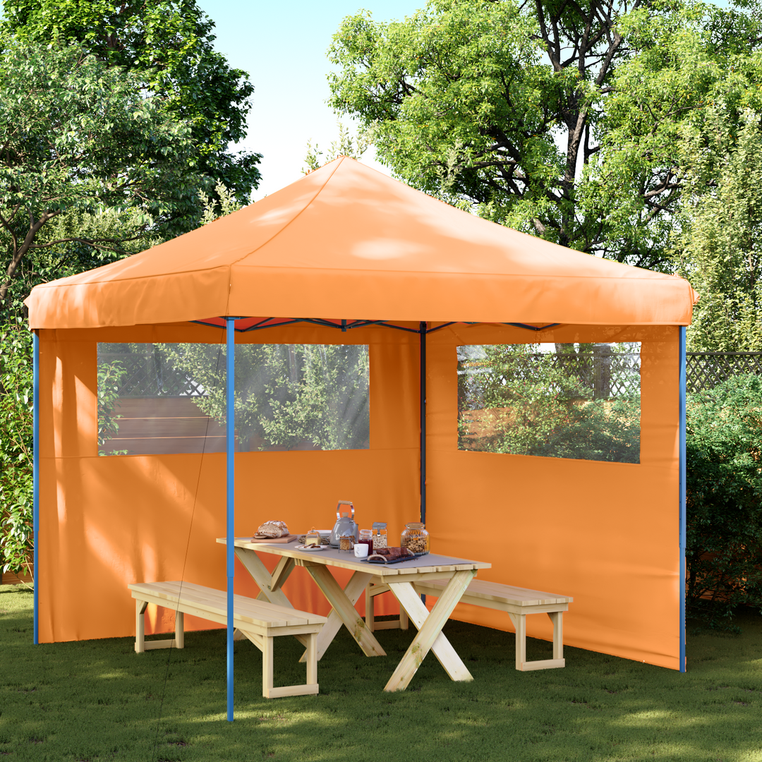 Party Tent Orange 292 x 292 x 315 cm Oxford stof