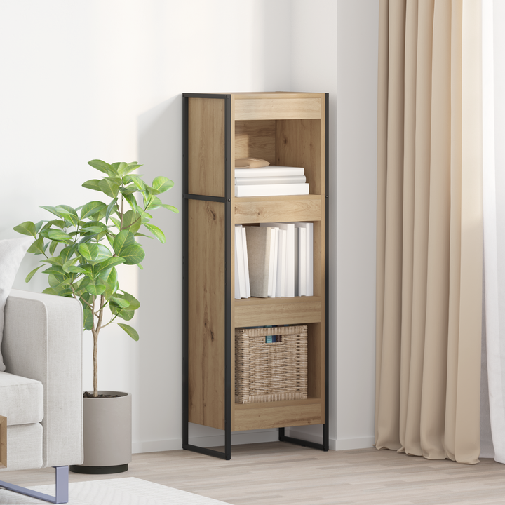 Bogskab Artisan eg 40 x 30 x 121 cm Konstrueret træ