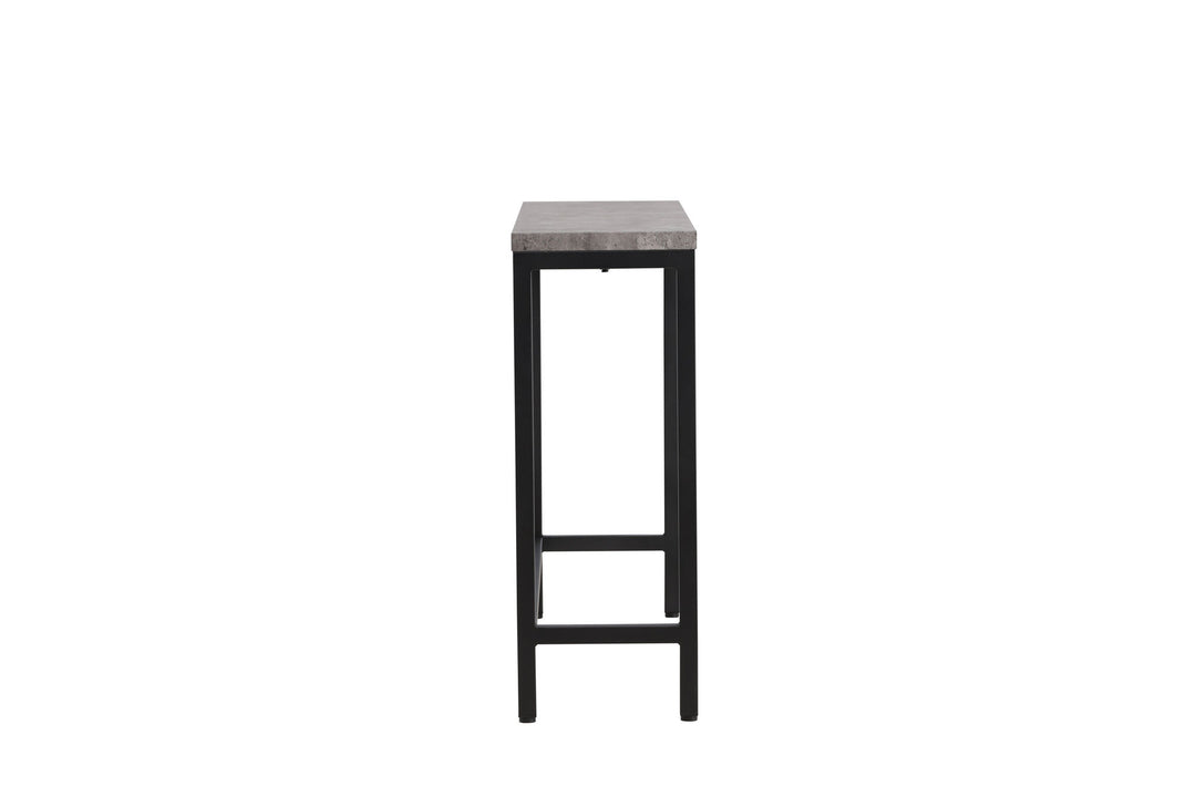 Venture Home Rise Side table - Black / Concrete-look - 110*30*H80 (ersätter 19918-668)