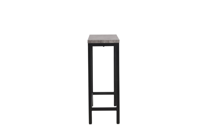 Venture Home Rise Side table - Black / Concrete-look - 110*30*H80 (ersätter 19918-668)