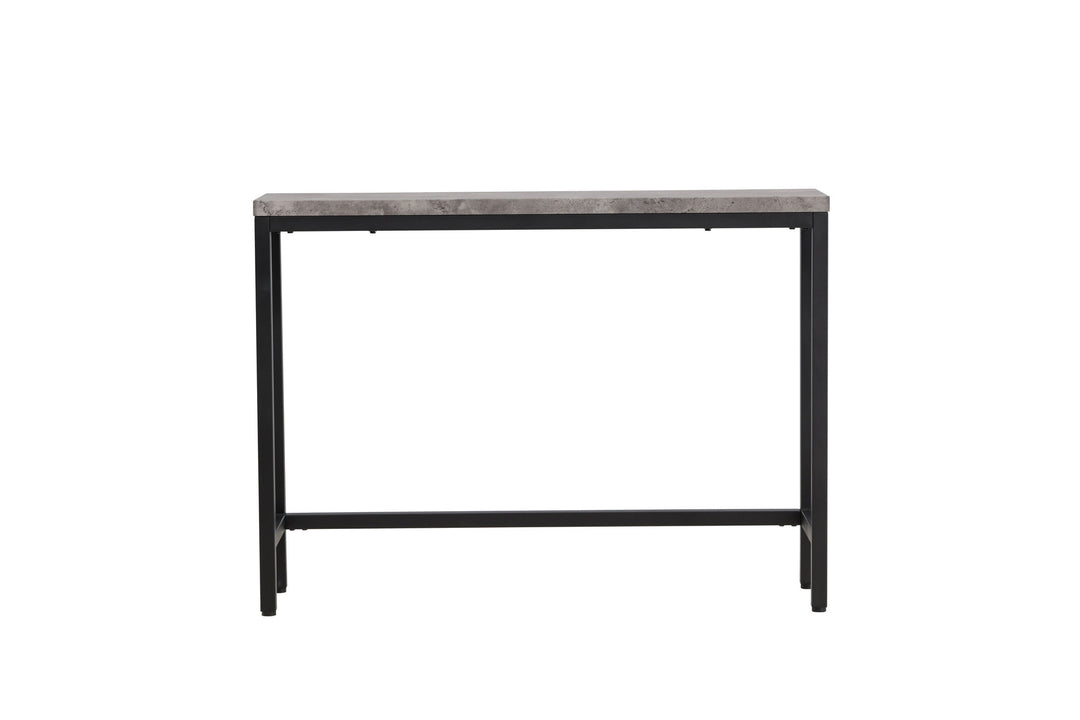 Venture Home Rise Side table - Black / Concrete-look - 110*30*H80 (ersätter 19918-668)