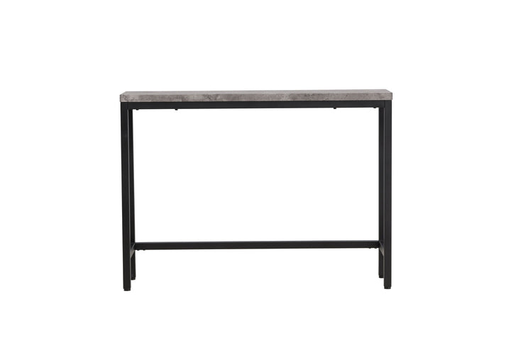 Venture Home Rise Side table - Black / Concrete-look - 110*30*H80 (ersätter 19918-668)