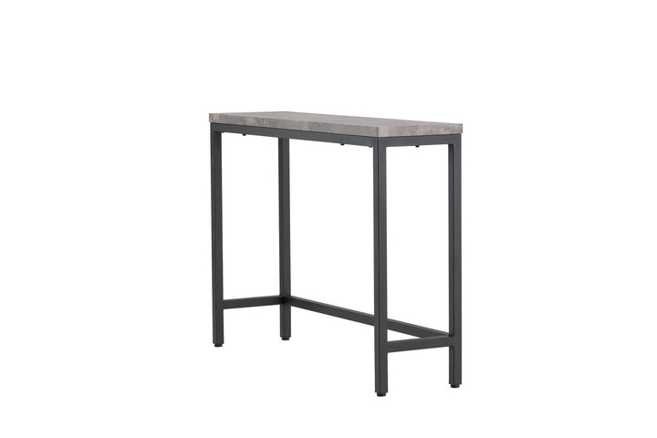 Venture Home Rise Side table - Black / Concrete-look - 110*30*H80 (ersätter 19918-668)