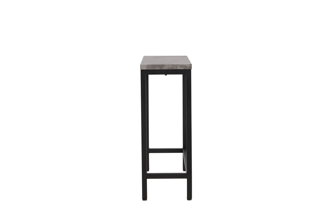 Venture Home Rise Side table - Black / Concrete-look - 110*30*H80 (ersätter 19918-668)