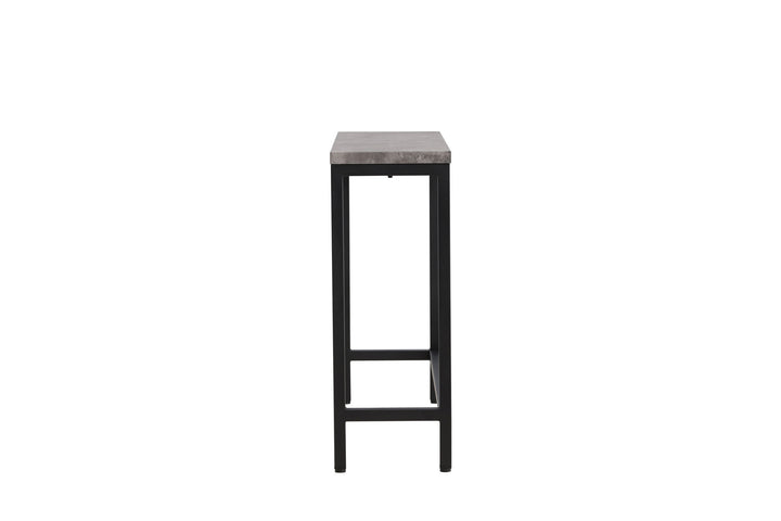 Venture Home Rise Side table - Black / Concrete-look - 110*30*H80 (ersätter 19918-668)