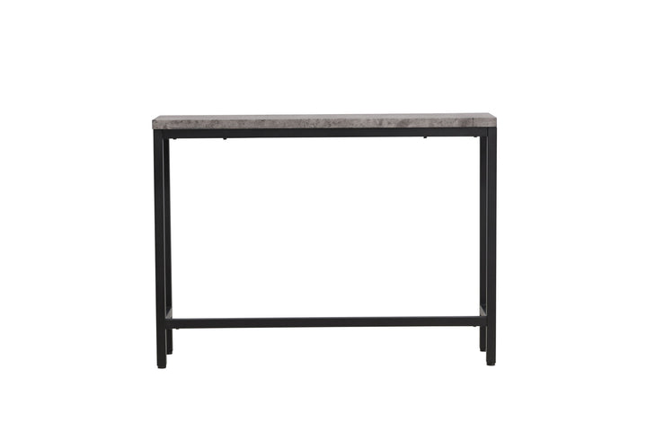 Venture Home Rise Side table - Black / Concrete-look - 110*30*H80 (ersätter 19918-668)