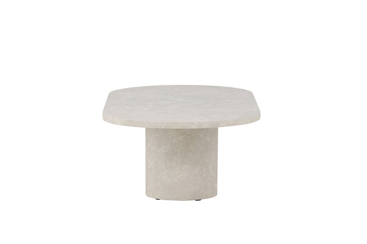 Venture Home Narvik Sofa Table 32x120x60 cm - Beige Marblelook