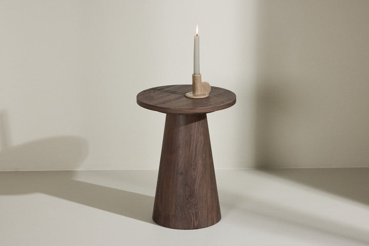Venture Home Lanzo Side Table φ35x45 cm - Mocca