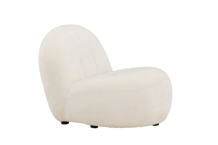 Venture Home Omaha Armchair - White Linen Fabric