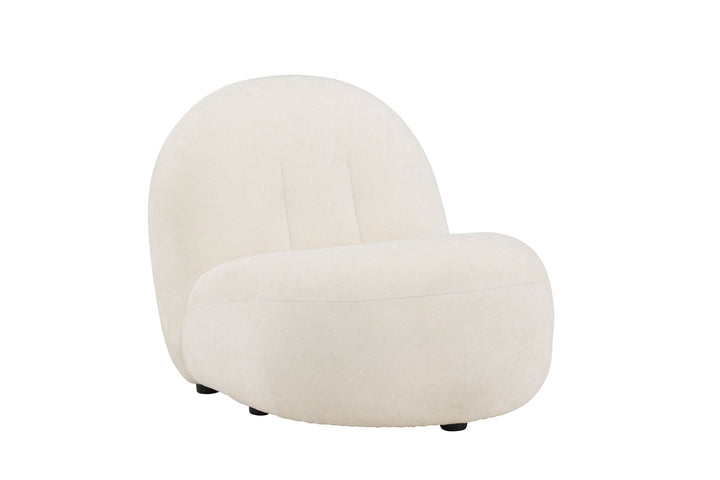 Venture Home Omaha Armchair - White Linen Fabric