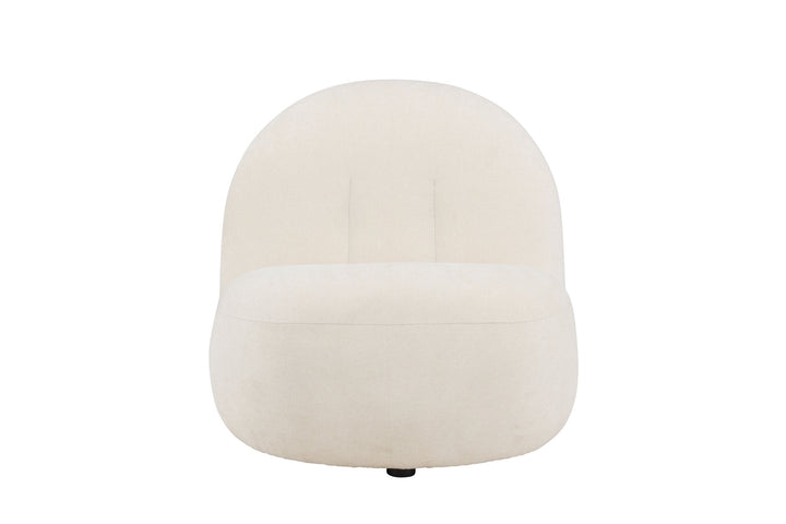 Venture Home Omaha Armchair - White Linen Fabric