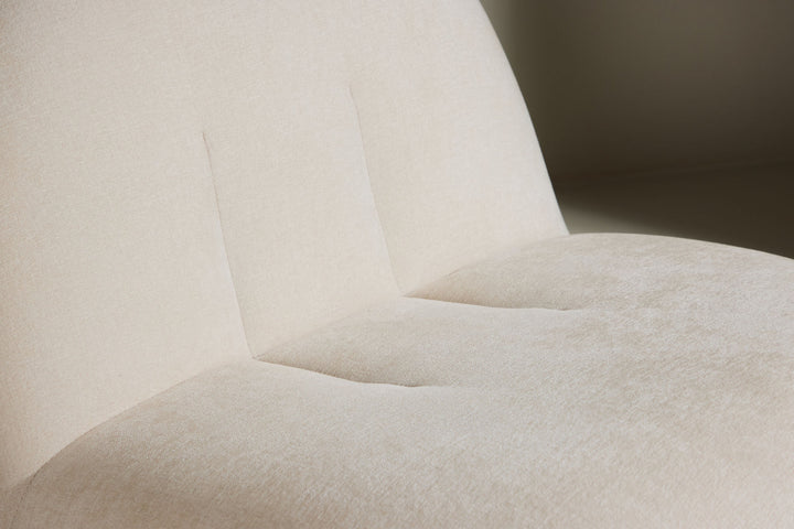 Venture Home Omaha Armchair - White Linen Fabric