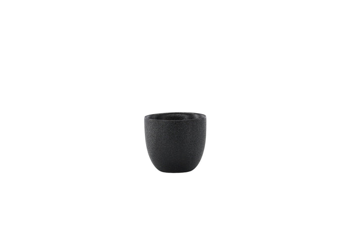 Venture Home Wabi Sabi Egg Cup 2-pack - Matte Black - 5*5Hcm