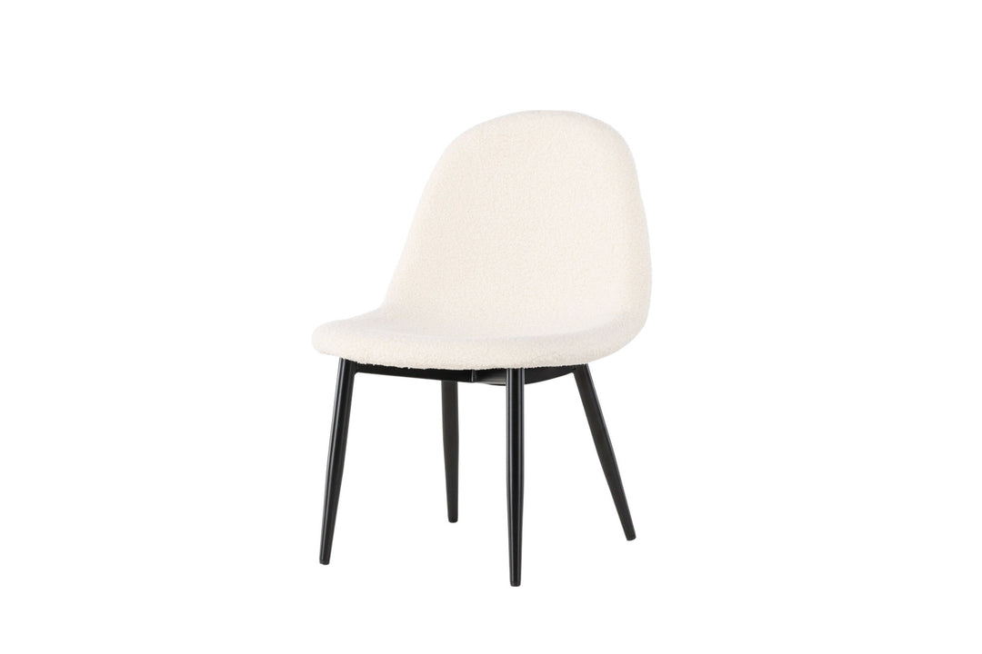 Venture Home Polar Kids Dining chair 2-pack - White / Boucle FSC 100%
