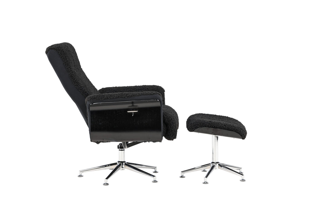 Venture Home Hagön Lounge Chair - Dark Grey/Black
