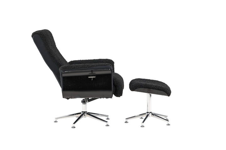 Venture Home Hagön Lounge Chair - Dark Grey/Black