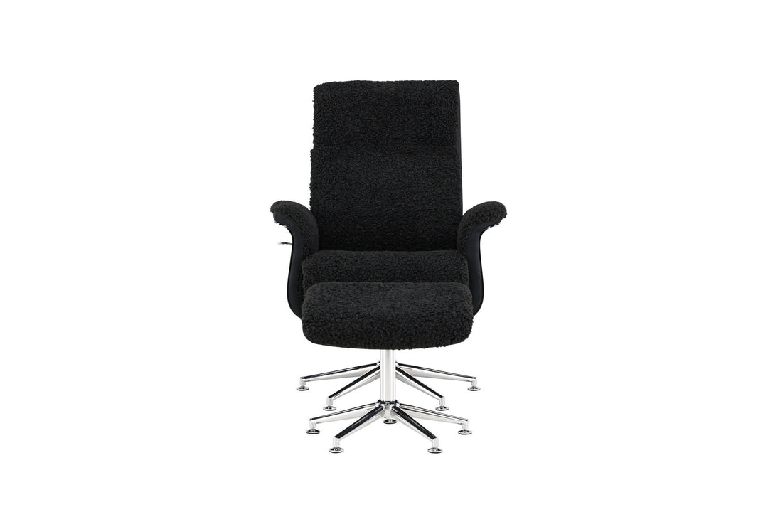 Venture Home Hagön Lounge Chair - Dark Grey/Black