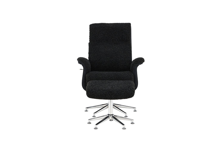 Venture Home Hagön Lounge Chair - Dark Grey/Black