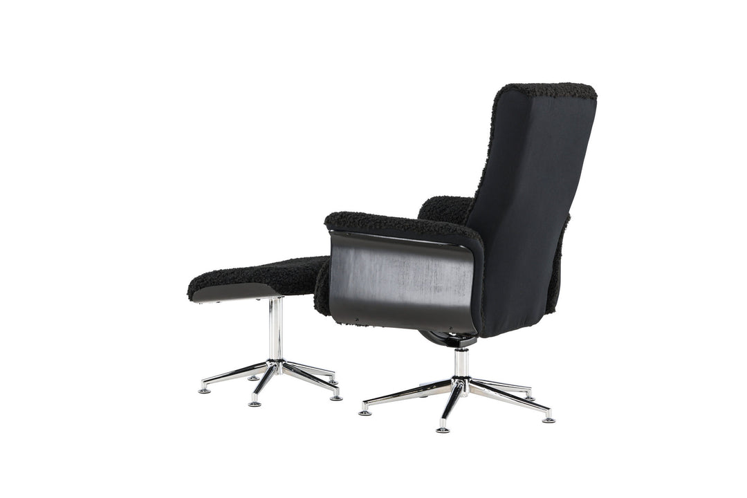 Venture Home Hagön Lounge Chair - Dark Grey/Black
