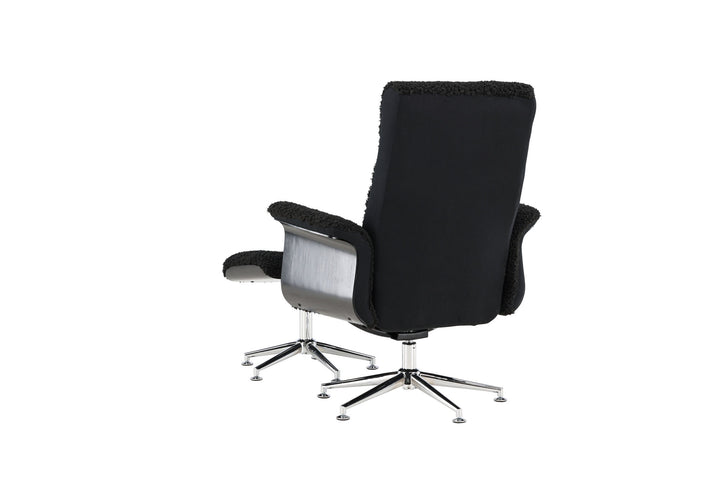 Venture Home Hagön Lounge Chair - Dark Grey/Black