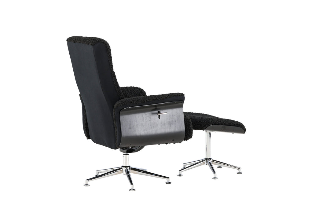 Venture Home Hagön Lounge Chair - Dark Grey/Black