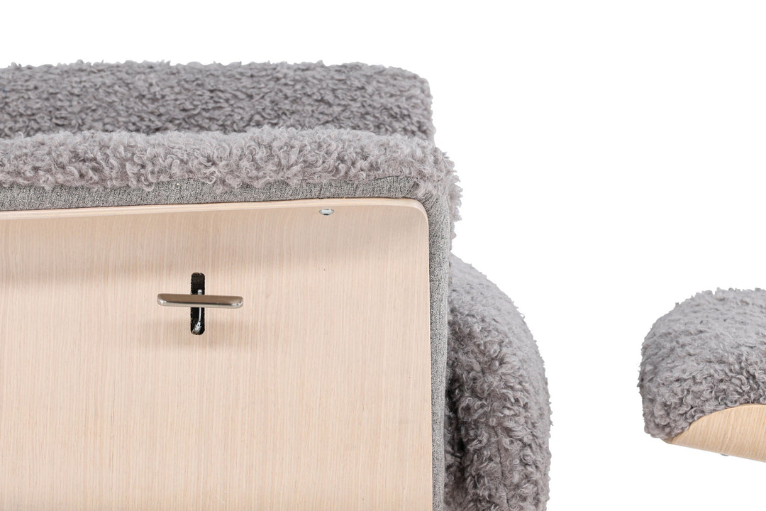 Venture Home Hagön Lounge Chair - Grey/Whitewash