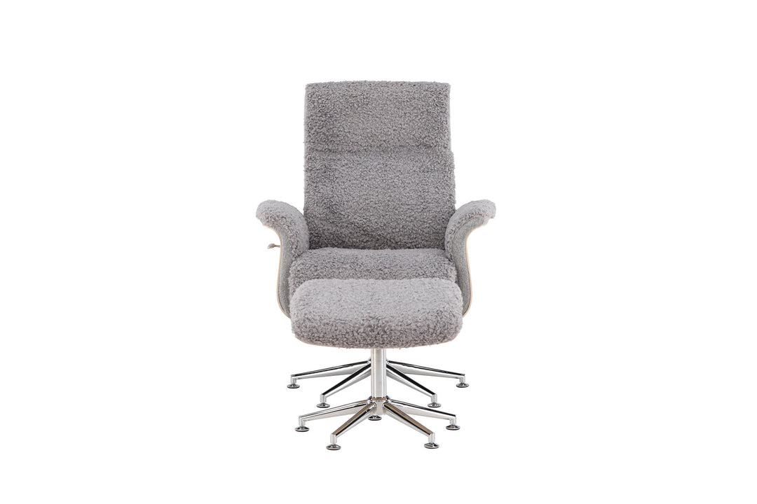 Venture Home Hagön Lounge Chair - Grey/Whitewash