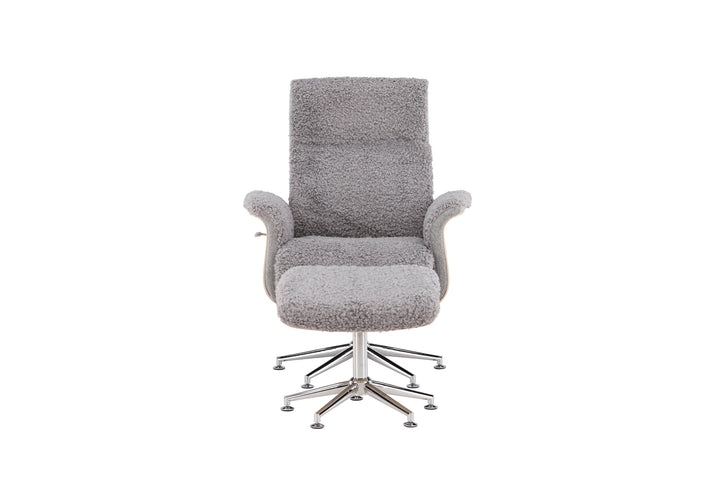 Venture Home Hagön Lounge Chair - Grey/Whitewash