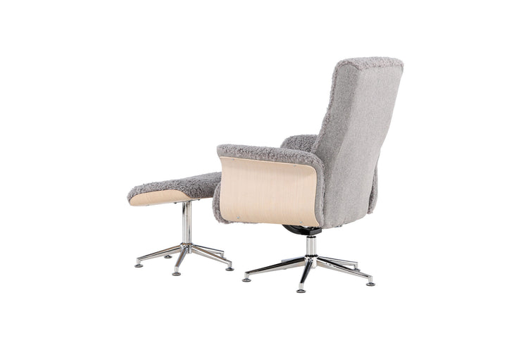 Venture Home Hagön Lounge Chair - Grey/Whitewash
