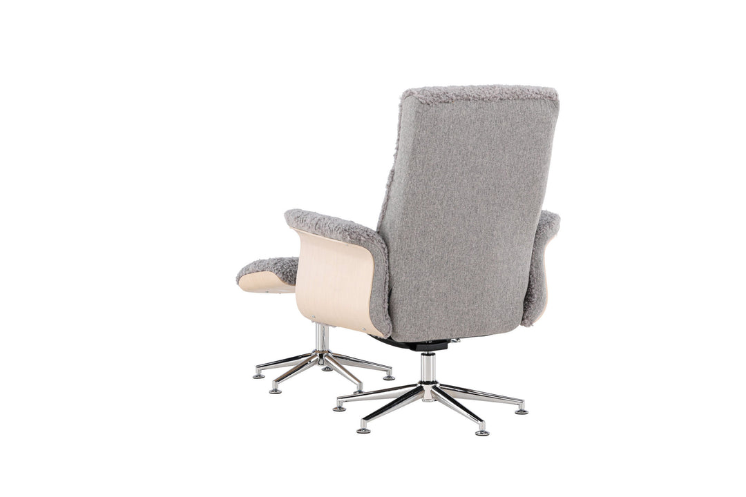 Venture Home Hagön Lounge Chair - Grey/Whitewash