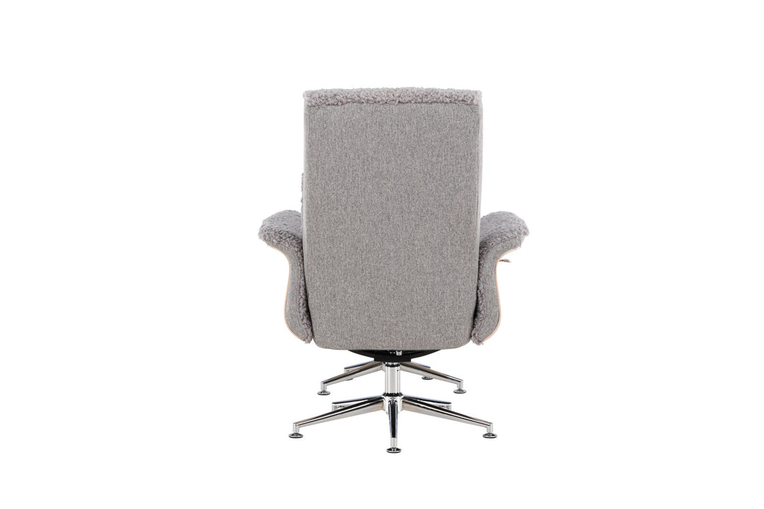 Venture Home Hagön Lounge Chair - Grey/Whitewash