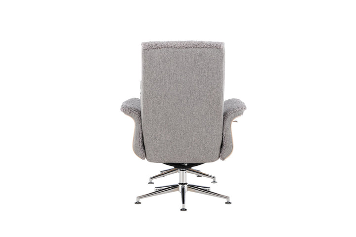 Venture Home Hagön Lounge Chair - Grey/Whitewash