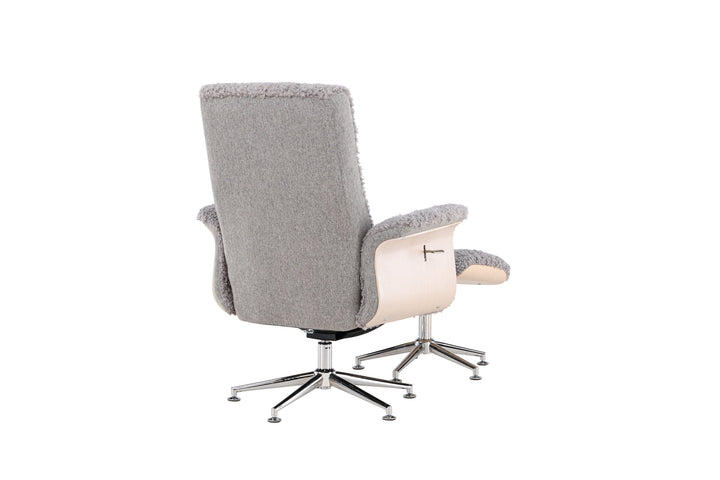 Venture Home Hagön Lounge Chair - Grey/Whitewash