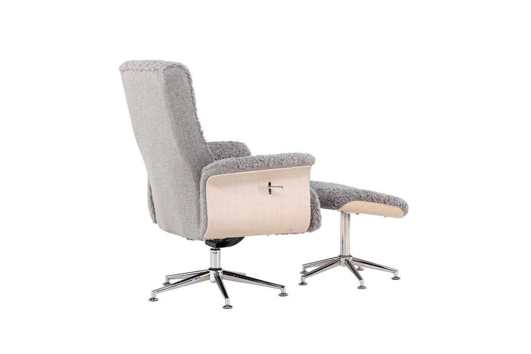 Venture Home Hagön Lounge Chair - Grey/Whitewash