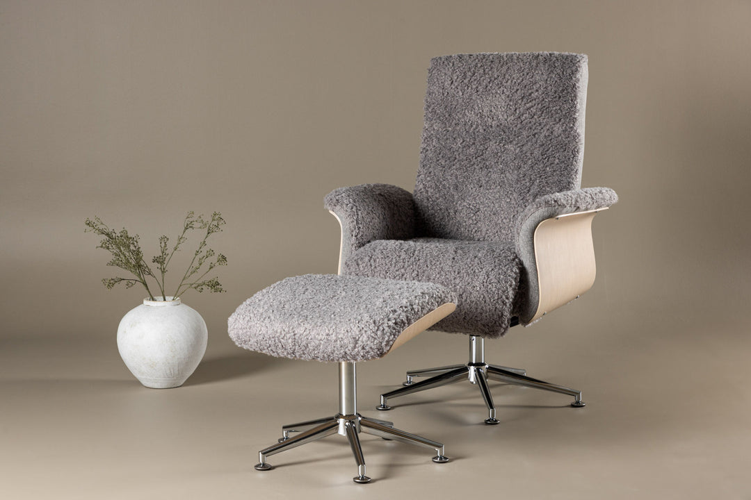 Venture Home Hagön Lounge Chair - Grey/Whitewash