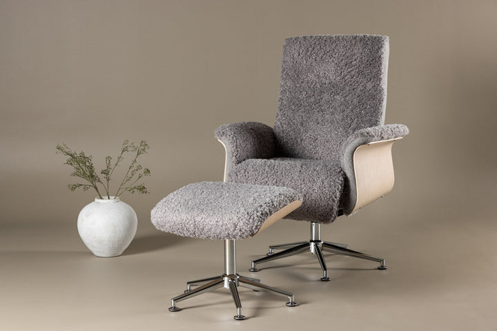 Venture Home Hagön Lounge Chair - Grey/Whitewash