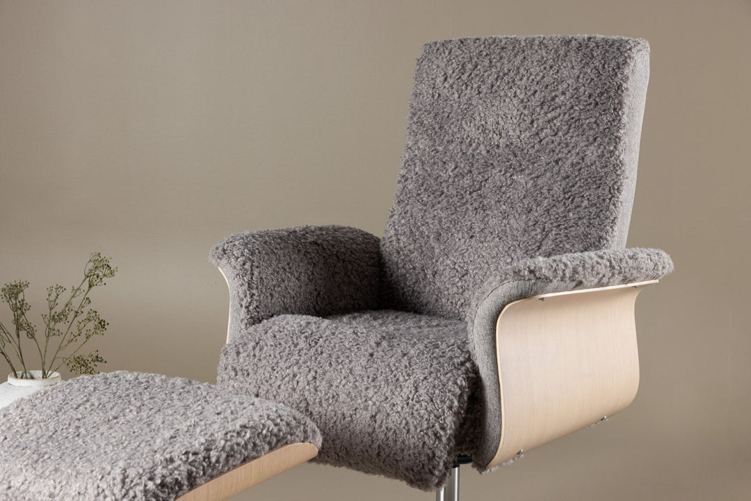 Venture Home Hagön Lounge Chair - Grey/Whitewash