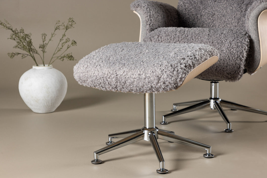 Venture Home Hagön Lounge Chair - Grey/Whitewash