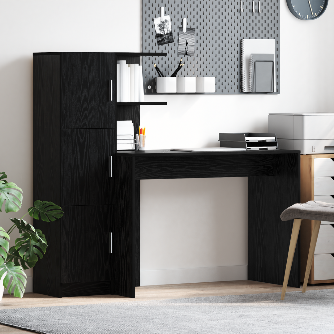Bord 2 pcs Sort eg
