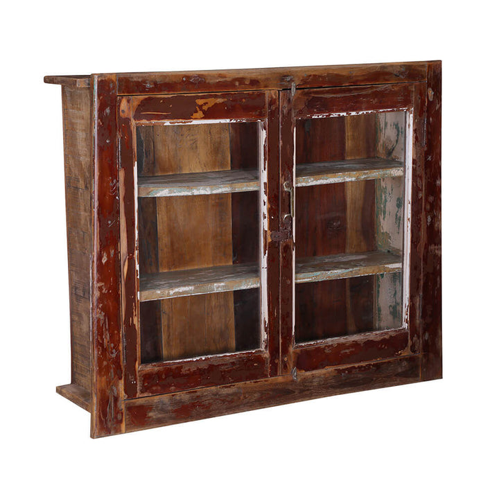 Trademark Living Vægskab med rustik patina