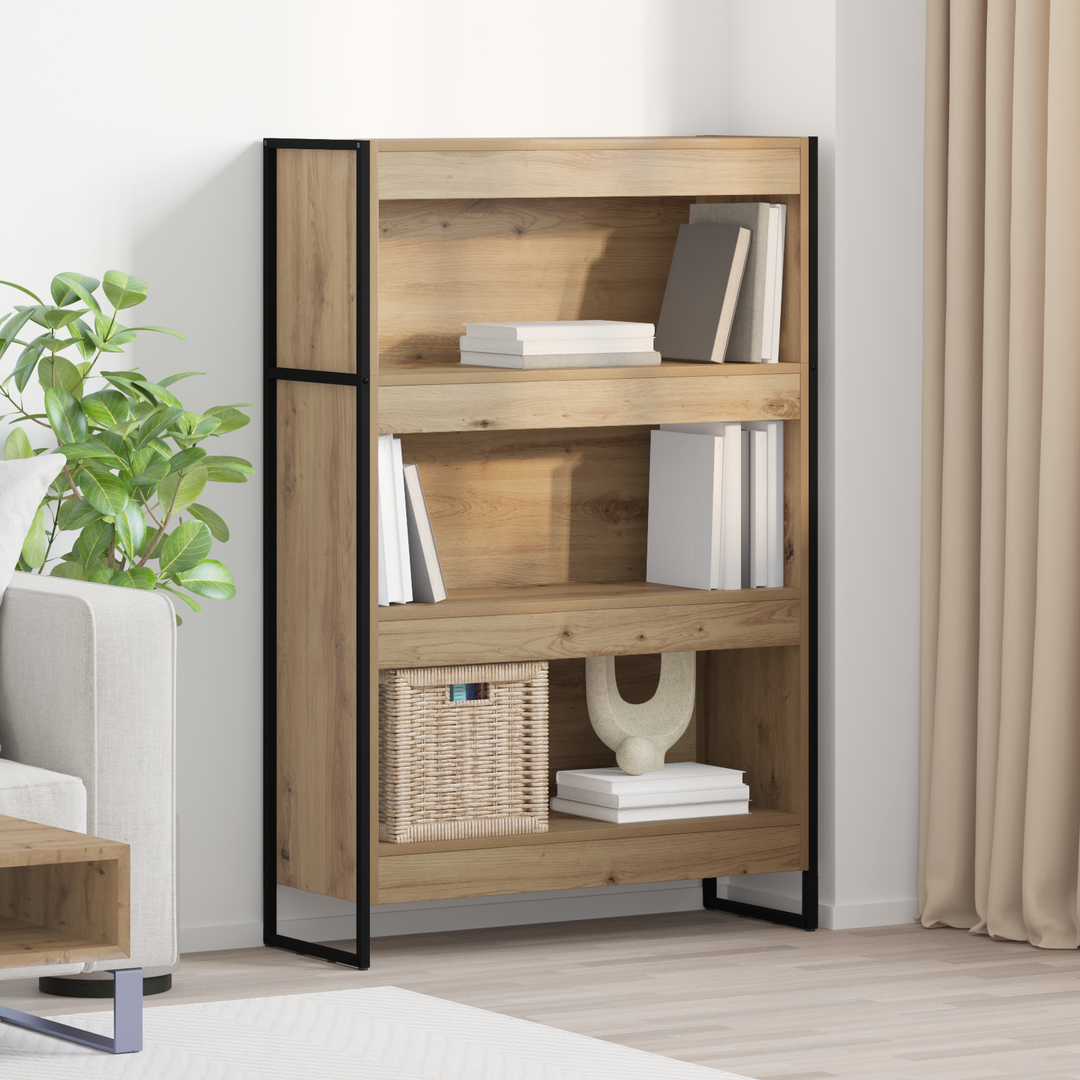 Bogskab Artisan eg 80 x 30 x 121 cm Konstrueret træ