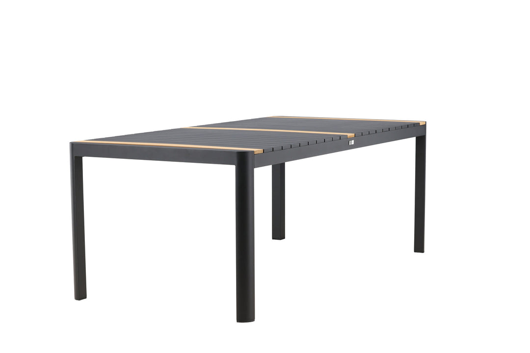 Venture Home Togo - Dining Table- Black / Teak - Allu / Teak - 200*100