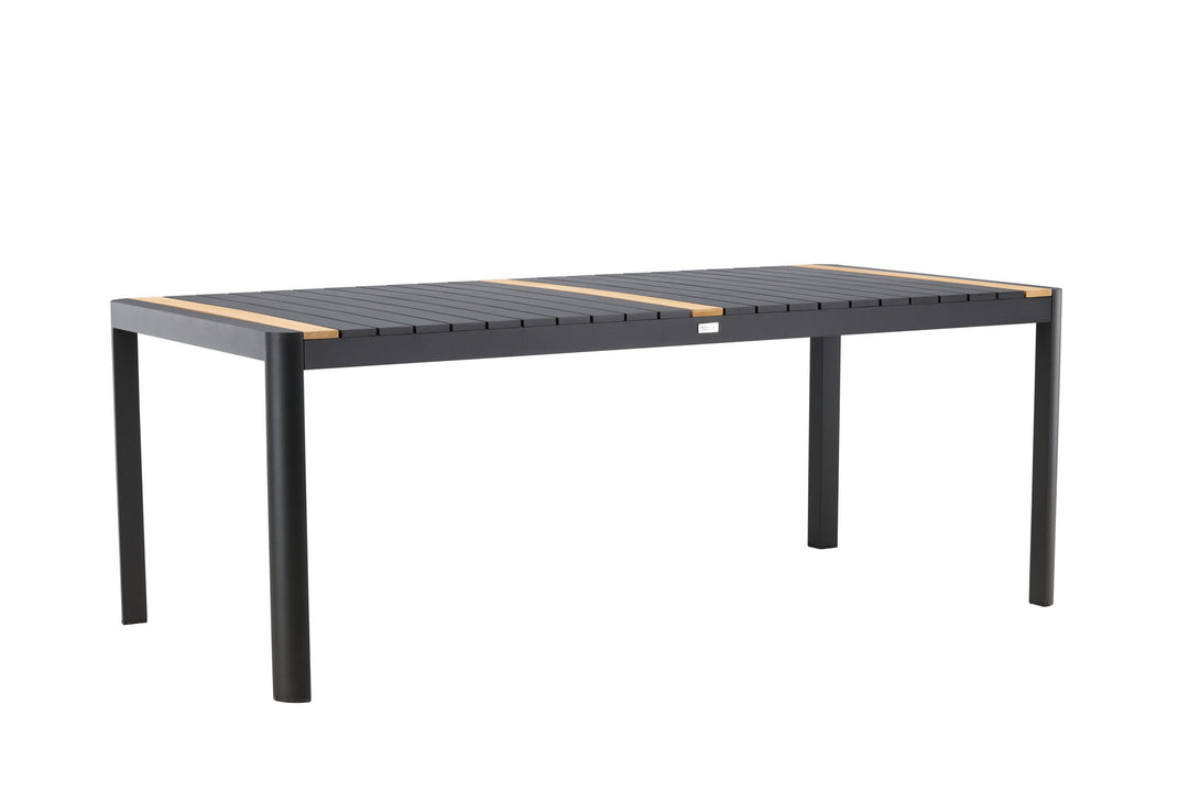Venture Home Togo - Dining Table- Black / Teak - Allu / Teak - 200*100