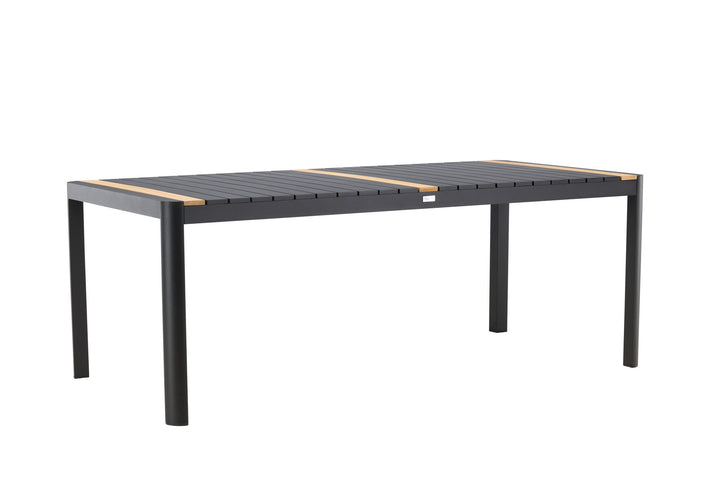 Venture Home Togo - Dining Table- Black / Teak - Allu / Teak - 200*100