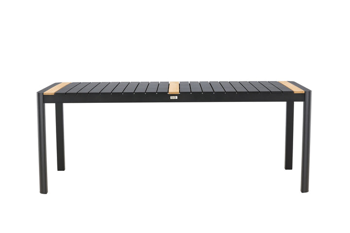 Venture Home Togo - Dining Table- Black / Teak - Allu / Teak - 200*100
