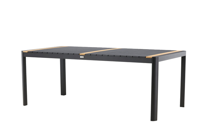 Venture Home Togo - Dining Table- Black / Teak - Allu / Teak - 200*100