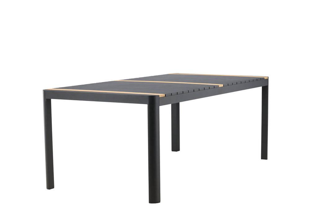 Venture Home Togo - Dining Table- Black / Teak - Allu / Teak - 200*100