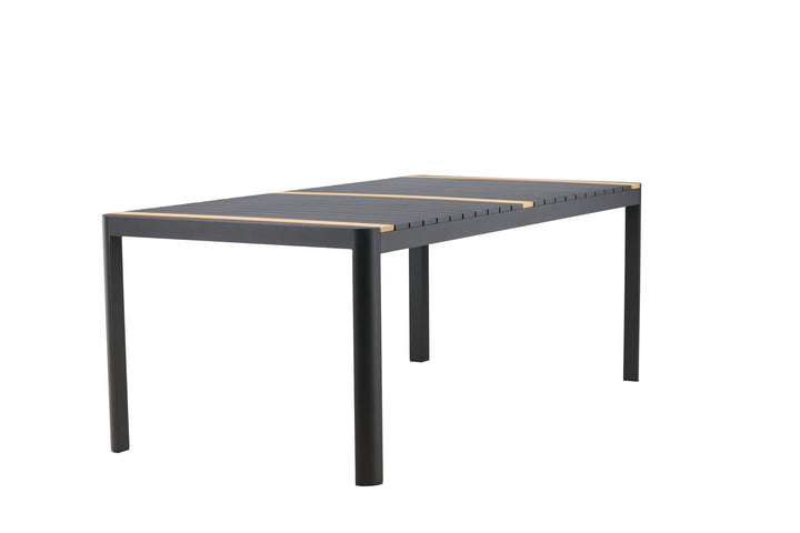 Venture Home Togo - Dining Table- Black / Teak - Allu / Teak - 200*100