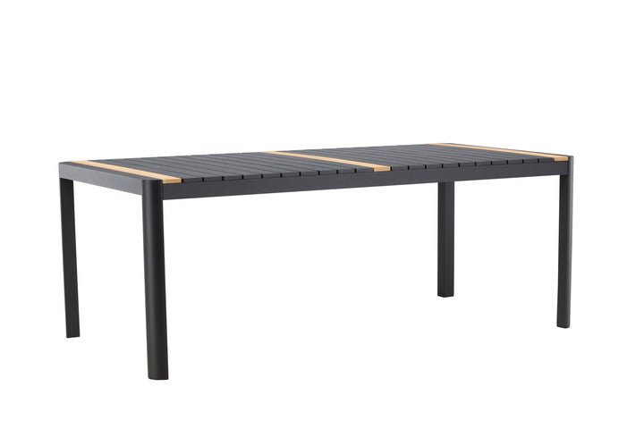 Venture Home Togo - Dining Table- Black / Teak - Allu / Teak - 200*100