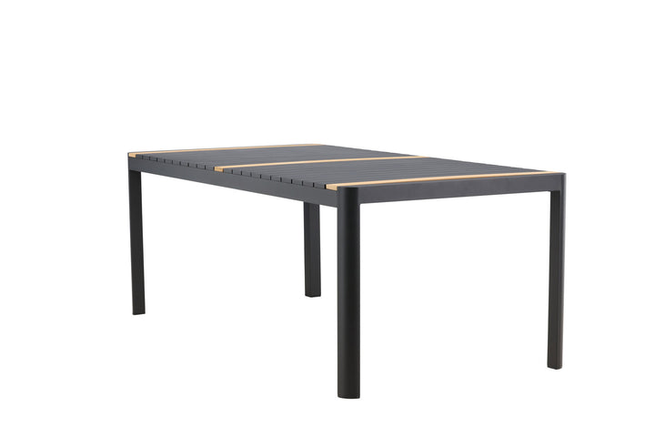Venture Home Togo - Dining Table- Black / Teak - Allu / Teak - 200*100